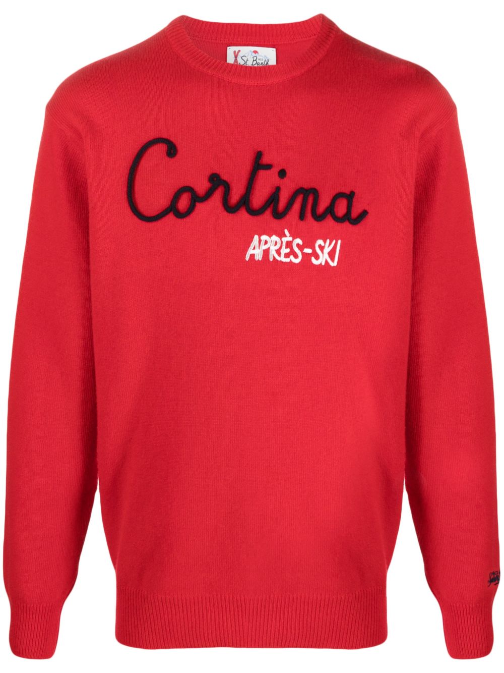 MC2 Saint Barth Cortina Apès-Ski 针织毛衣 - 红色
