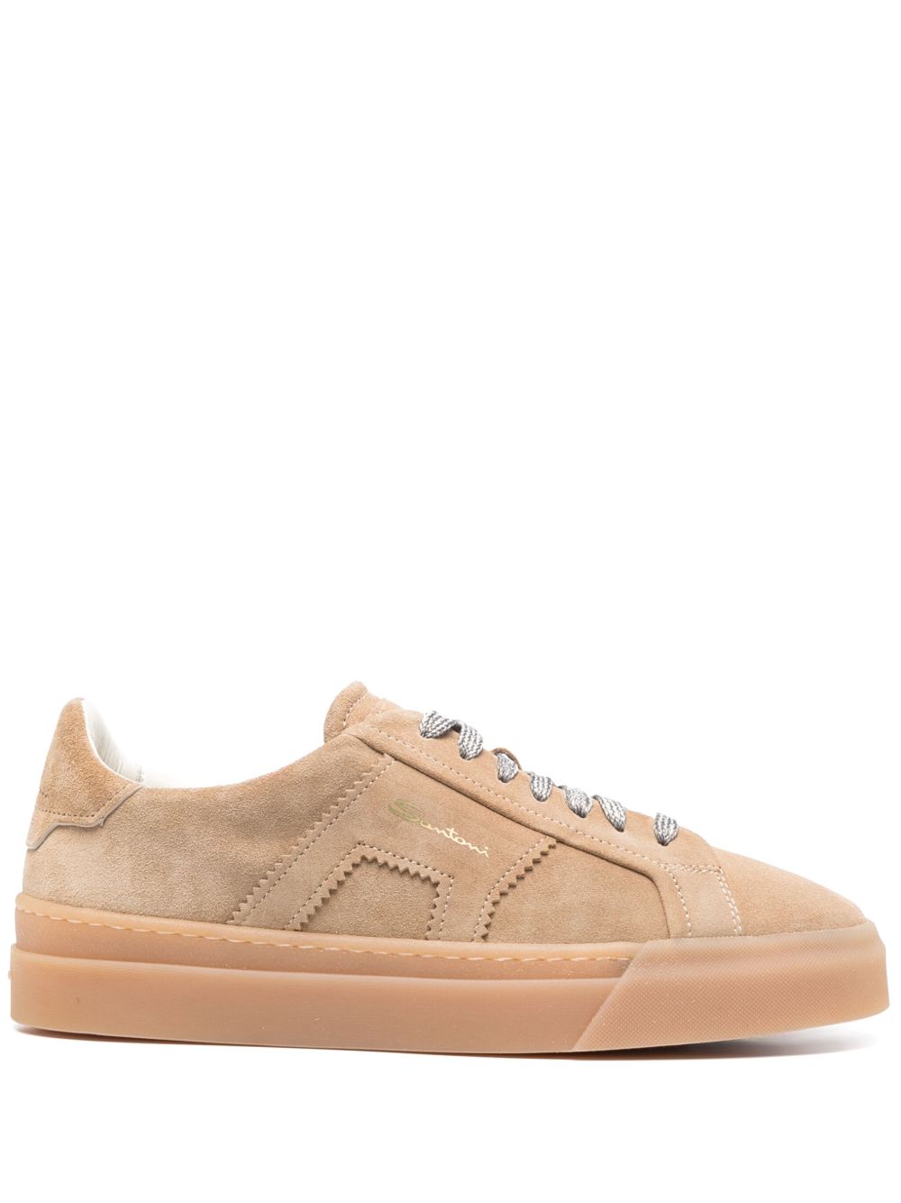 Santoni Double Buckle 运动鞋 - 中性色