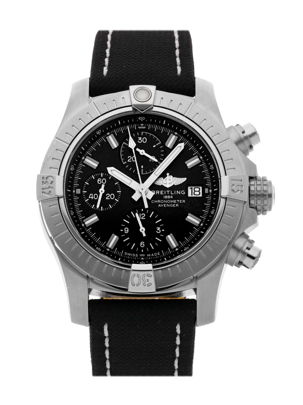 Breitling Avenger Chronograph 43毫米腕表（2023年典藏款） - 黑色
