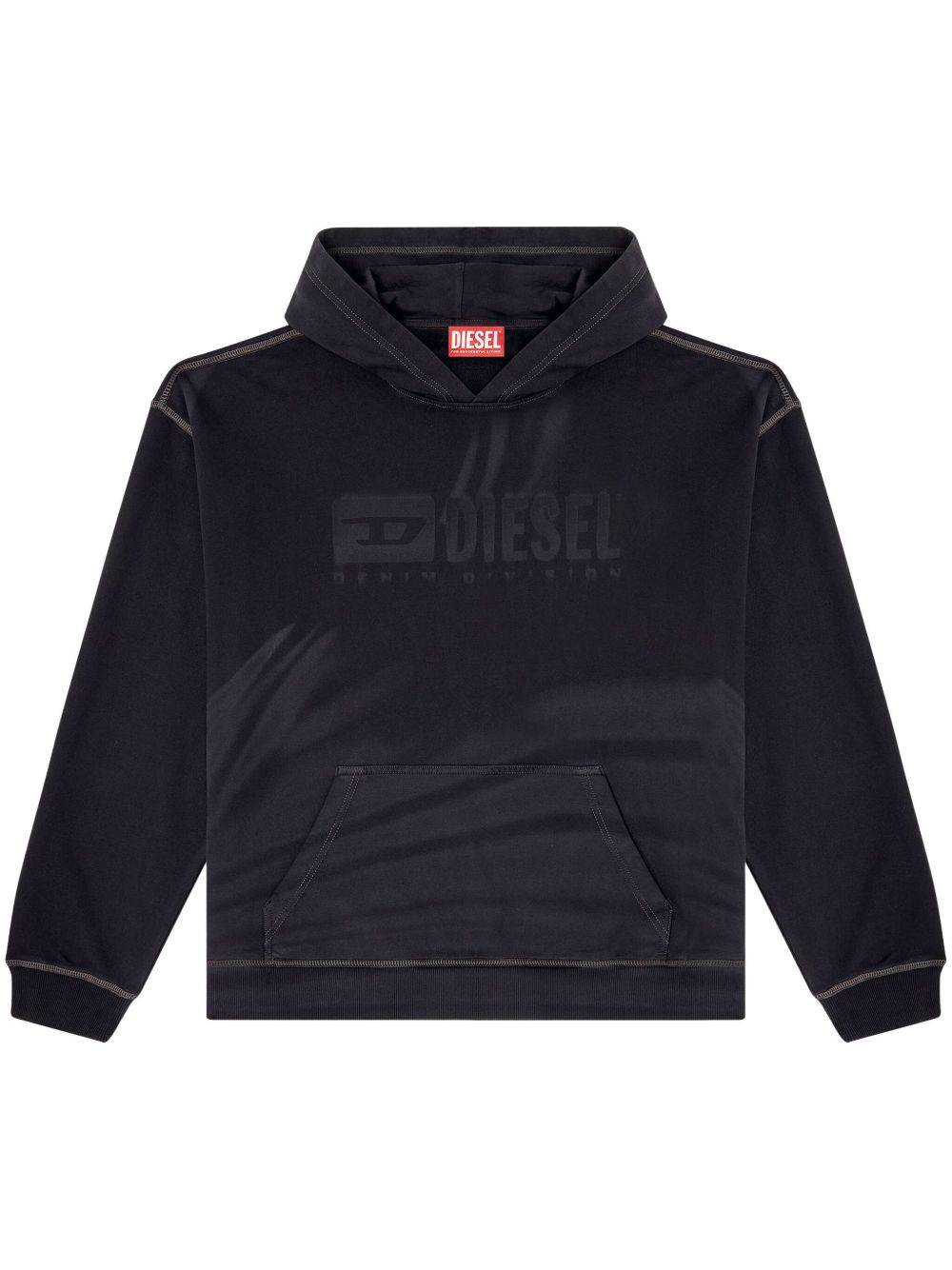 Diesel S-BOXT-HOOD-R9 连帽衫 - 黑色