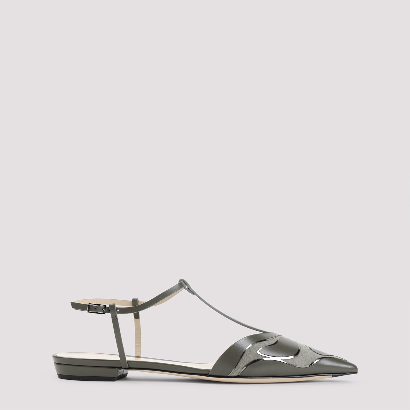 Giorgio Armani Calf Leather Ballerinas