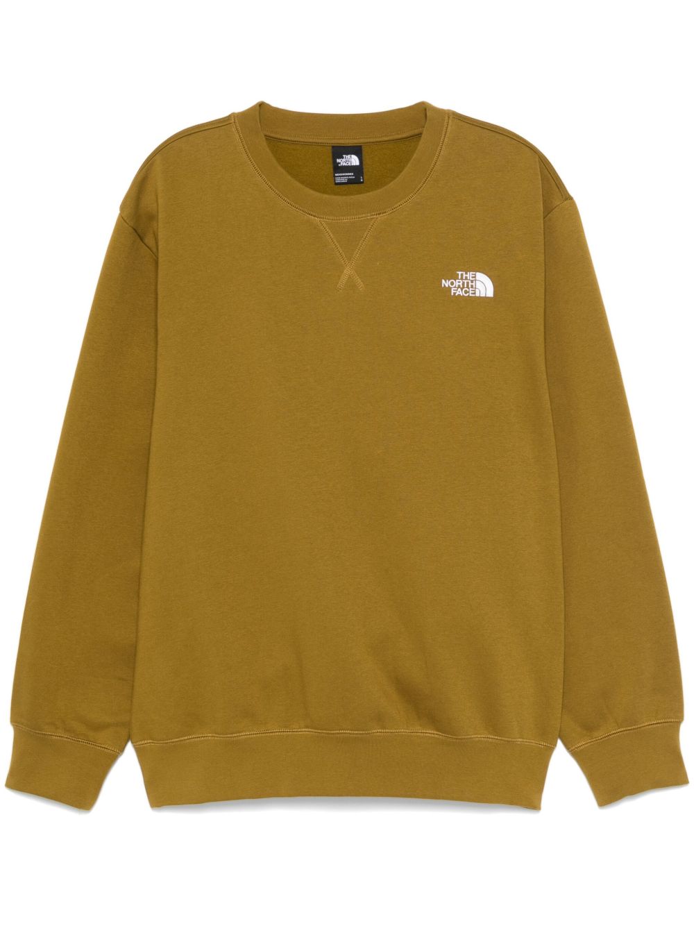 The North Face logo刺绣卫衣 - 绿色