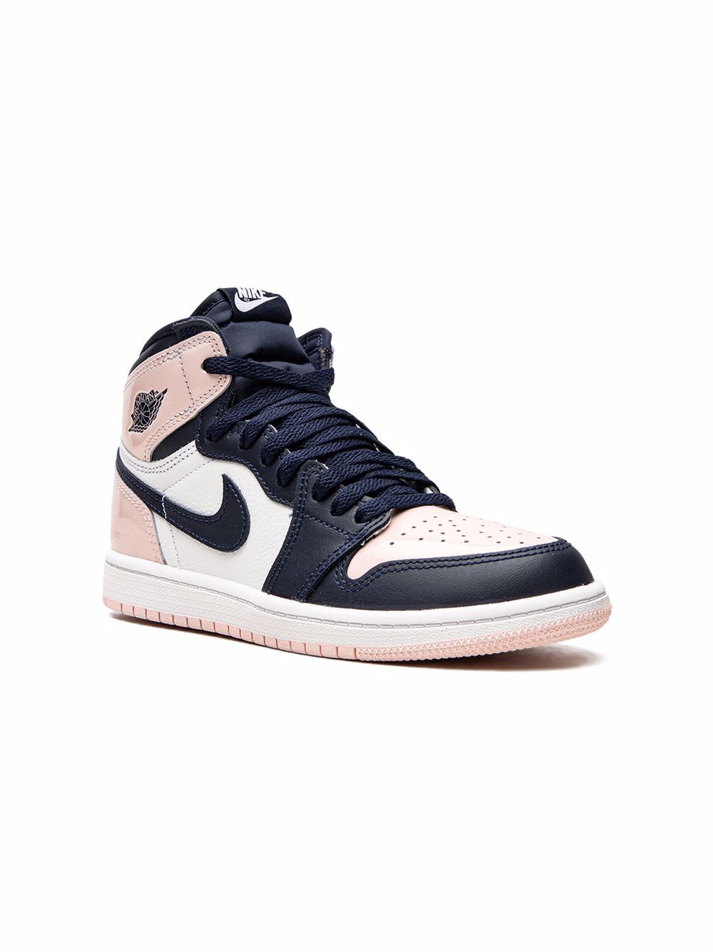 Jordan Kids Air Jordan 1 Retro High OG Bubble Gum 运动鞋 - 白色