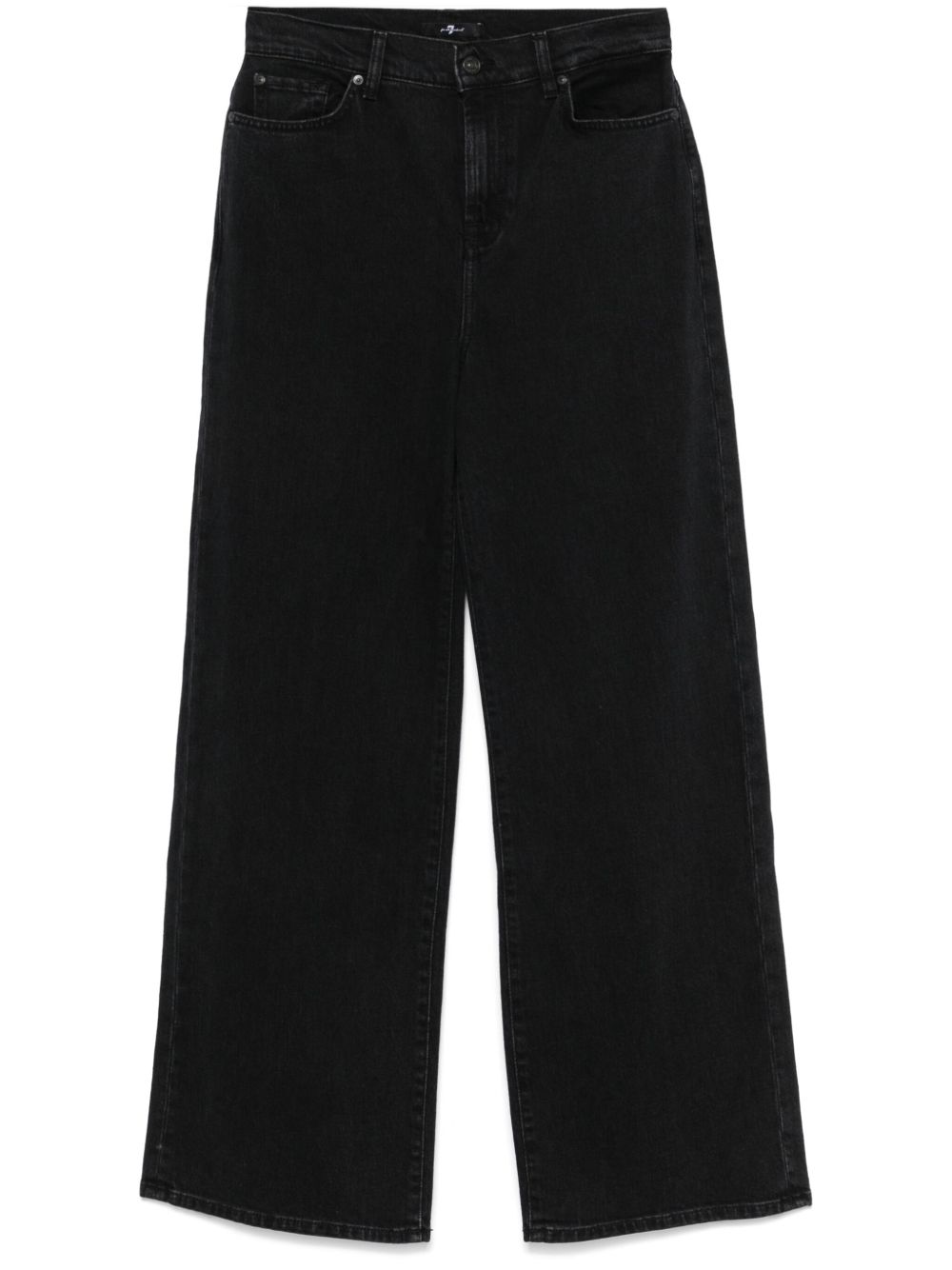 7 For All Mankind Scout 喇叭牛仔裤 - 黑色
