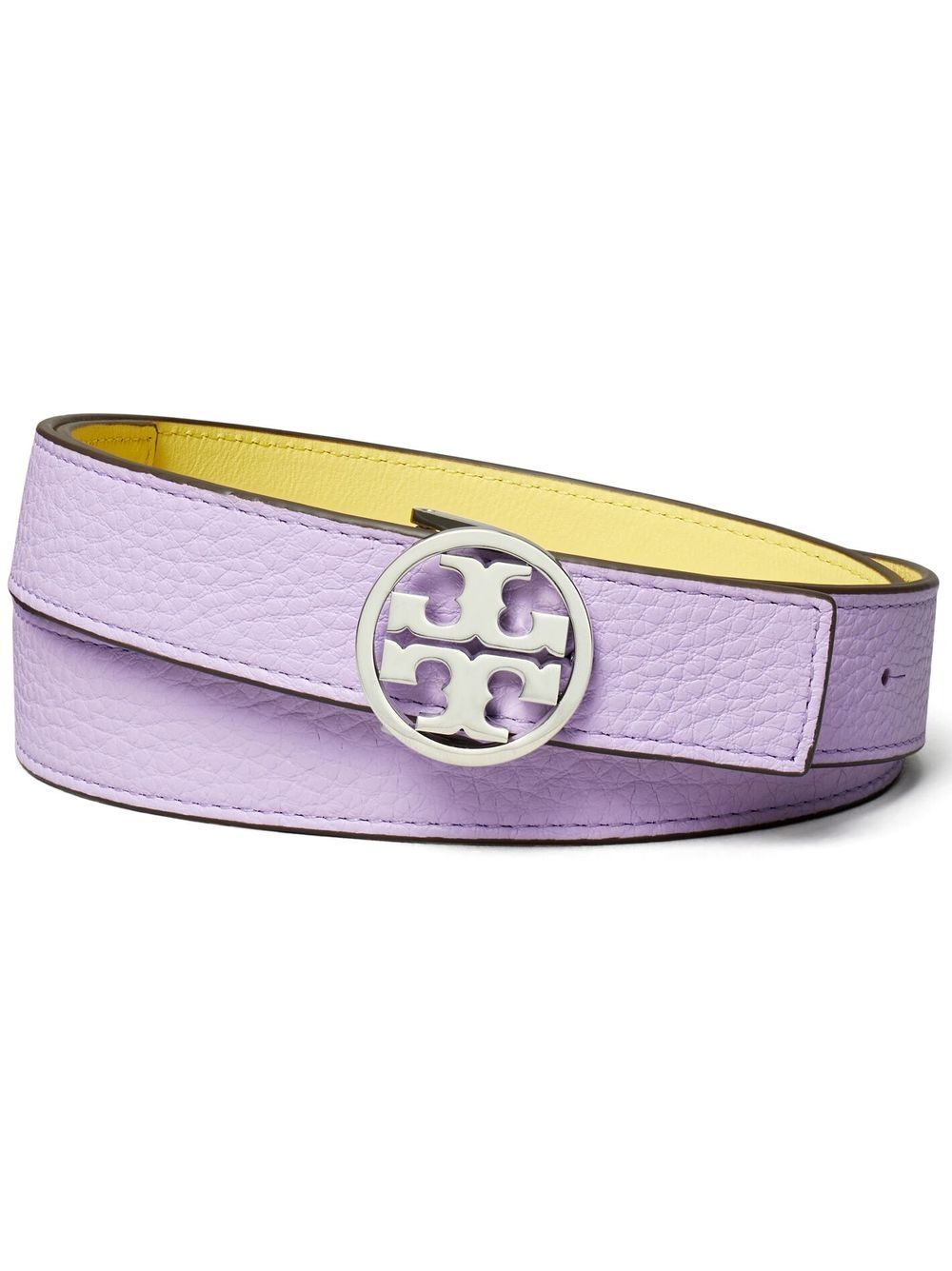Tory Burch Miller 双面腰带 - 紫色