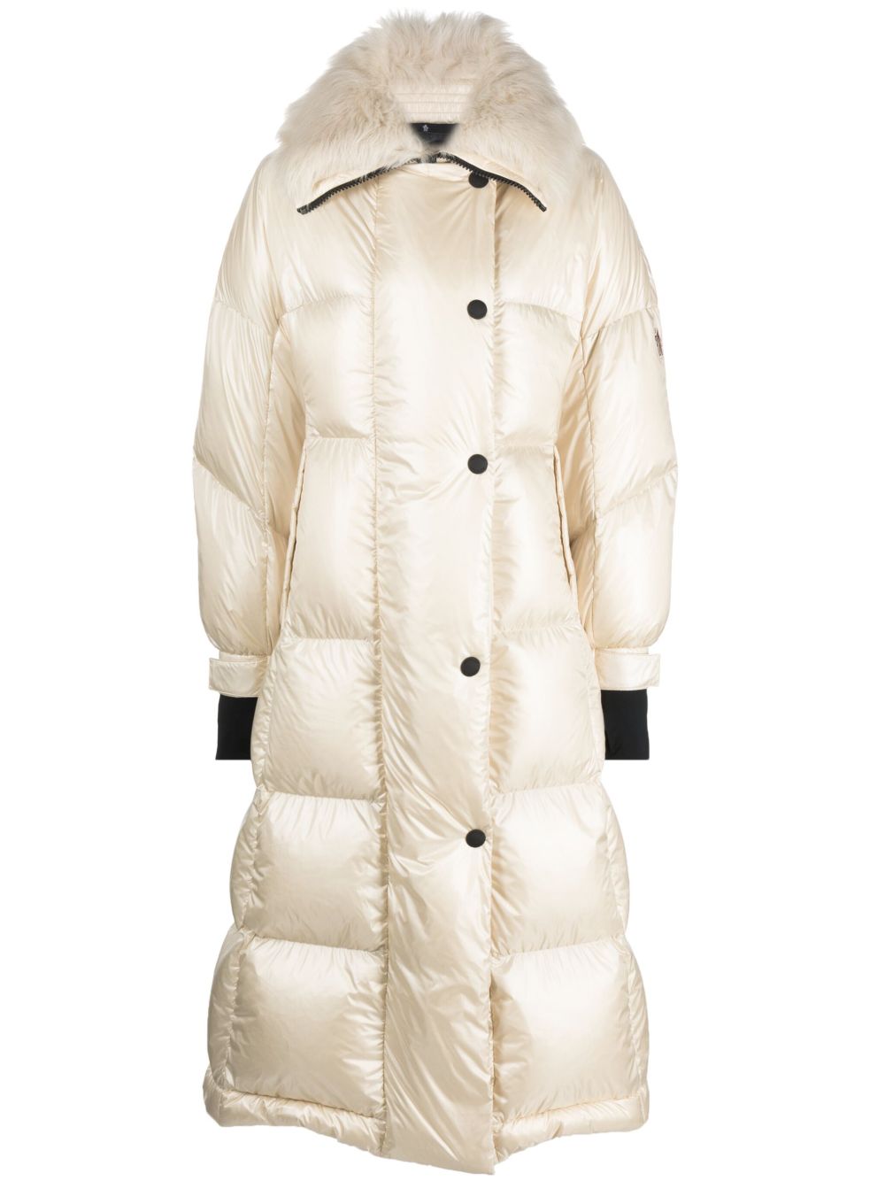 Moncler Grenoble Chamoille 填充派克大衣 - 中性色