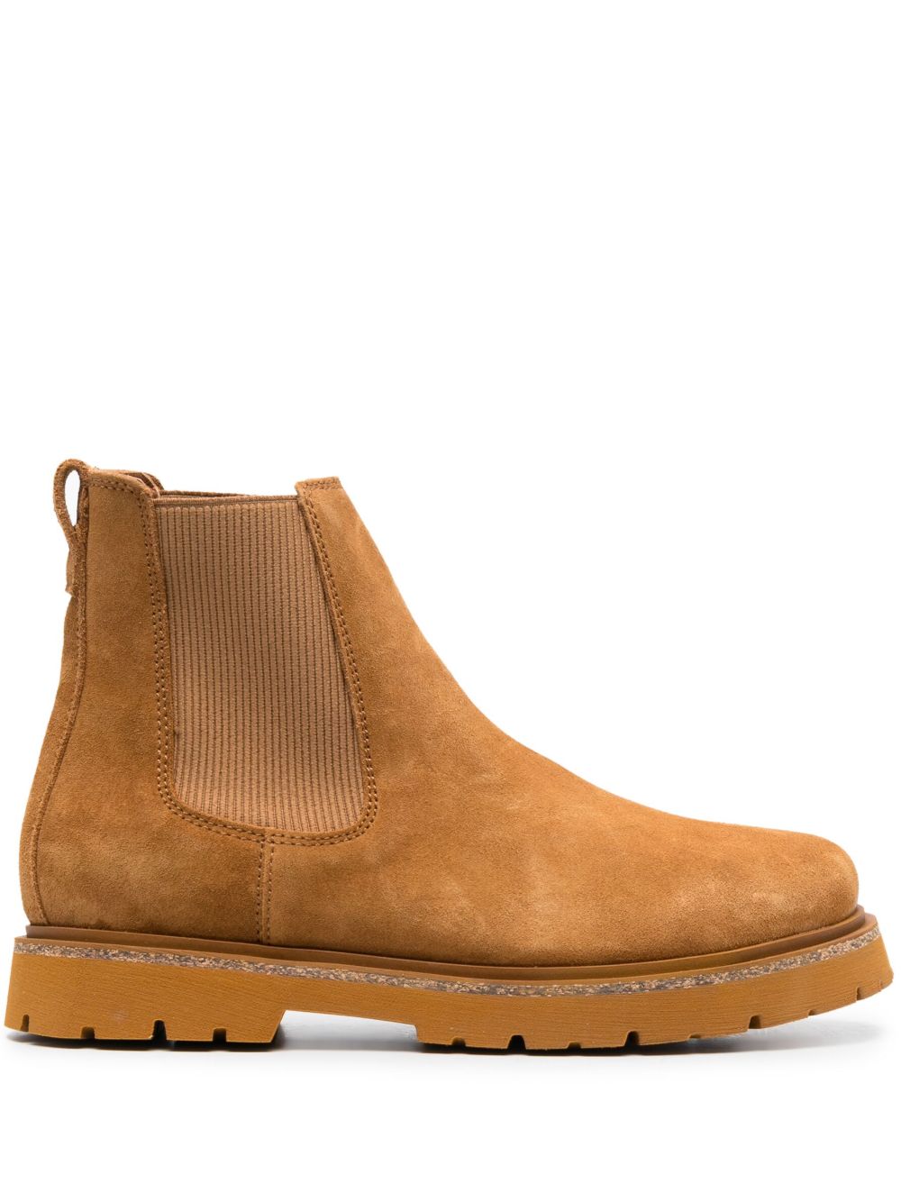 Birkenstock Boston 绒面皮凉鞋 - 褐色