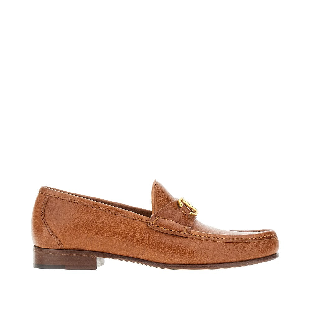 VALENTINO GARAVANI VLogo Signature 皮革乐福鞋 男士