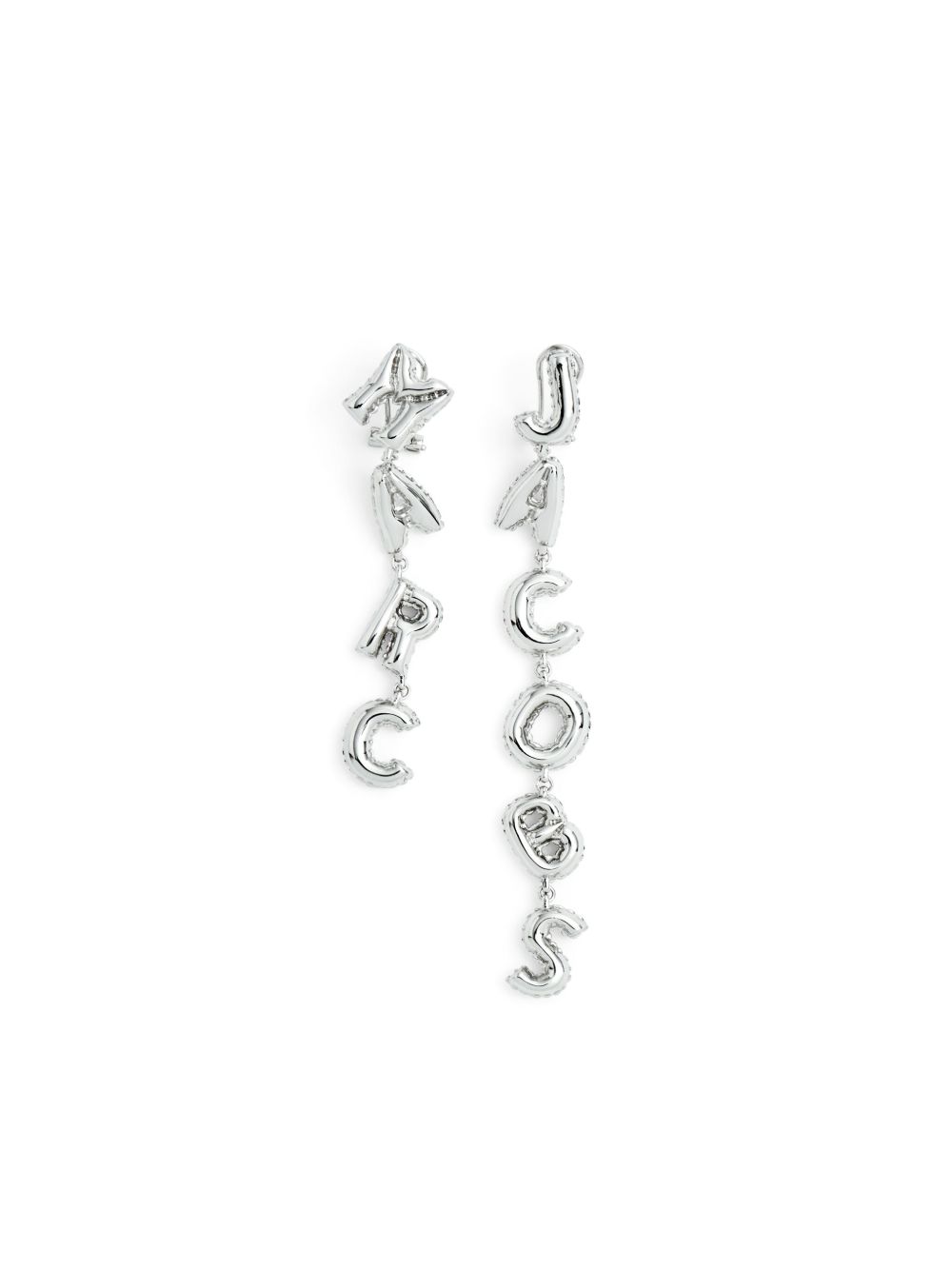 Marc Jacobs Balloon 吊饰耳环 - 银色