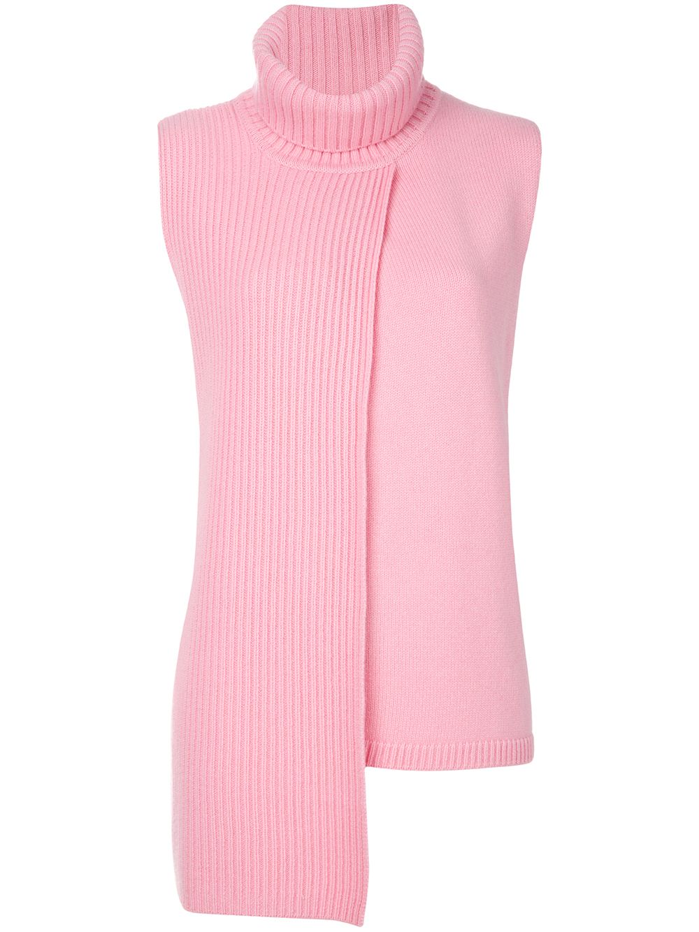 Cashmere In Love Tania高领无袖上衣 - 粉色