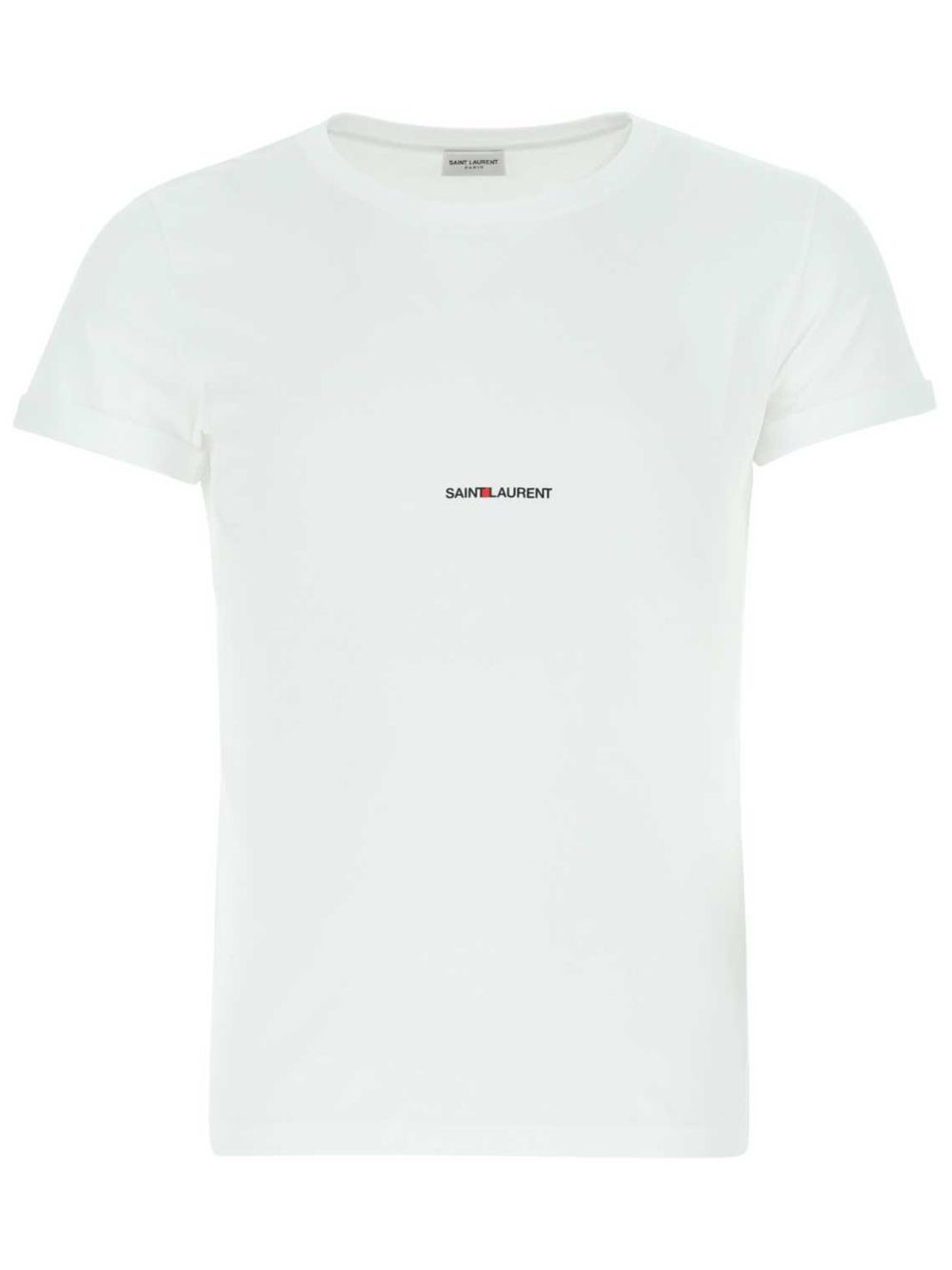Saint Laurent 圣罗兰 SAINT LAURENT logo T恤 - 白色