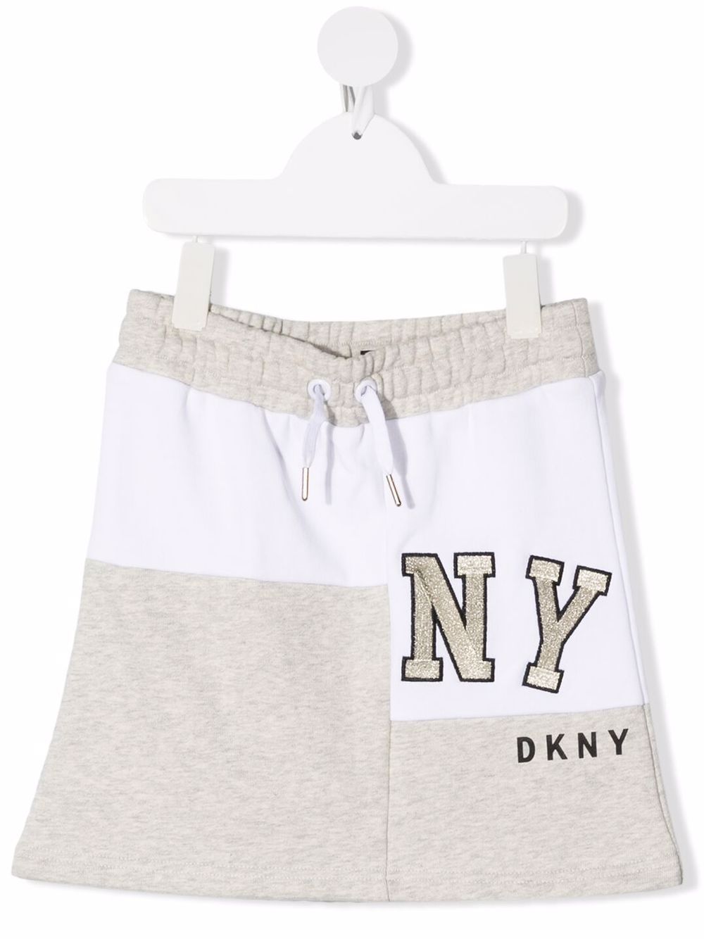 Dkny Kids 双色logo半身裙 - 中性色