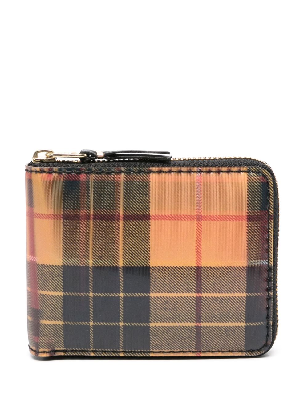 Comme Des Garçons Wallet CDG Lenticular 虹彩光泽钱包 - 红色