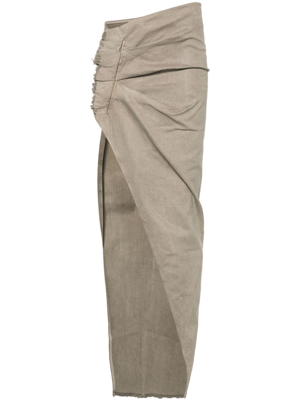Rick Owens DRKSHDW Edfu 牛仔半身裙 - 灰色