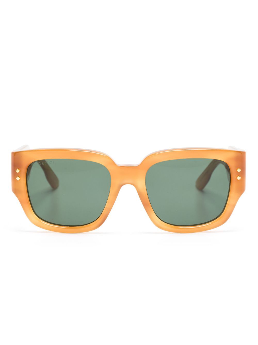 Gucci Eyewear GG1261S 方框太阳眼镜 - 中性色