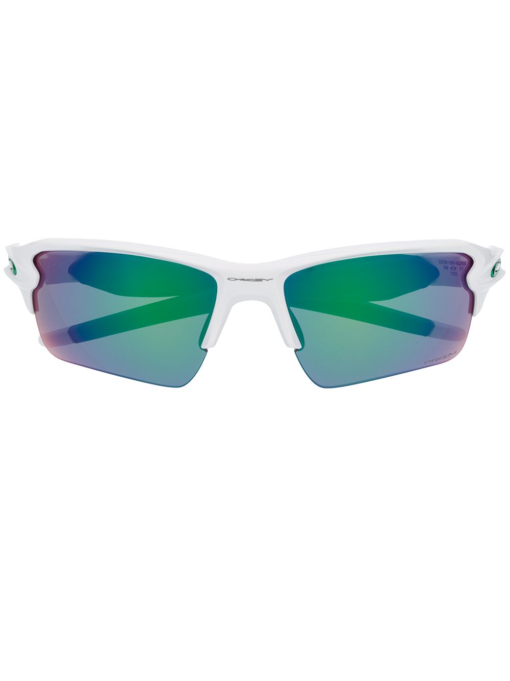 Oakley 亮面超大框太阳眼镜 - 白色