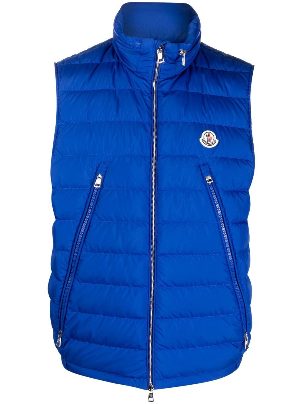 Moncler Albyt 填充马甲 - 蓝色