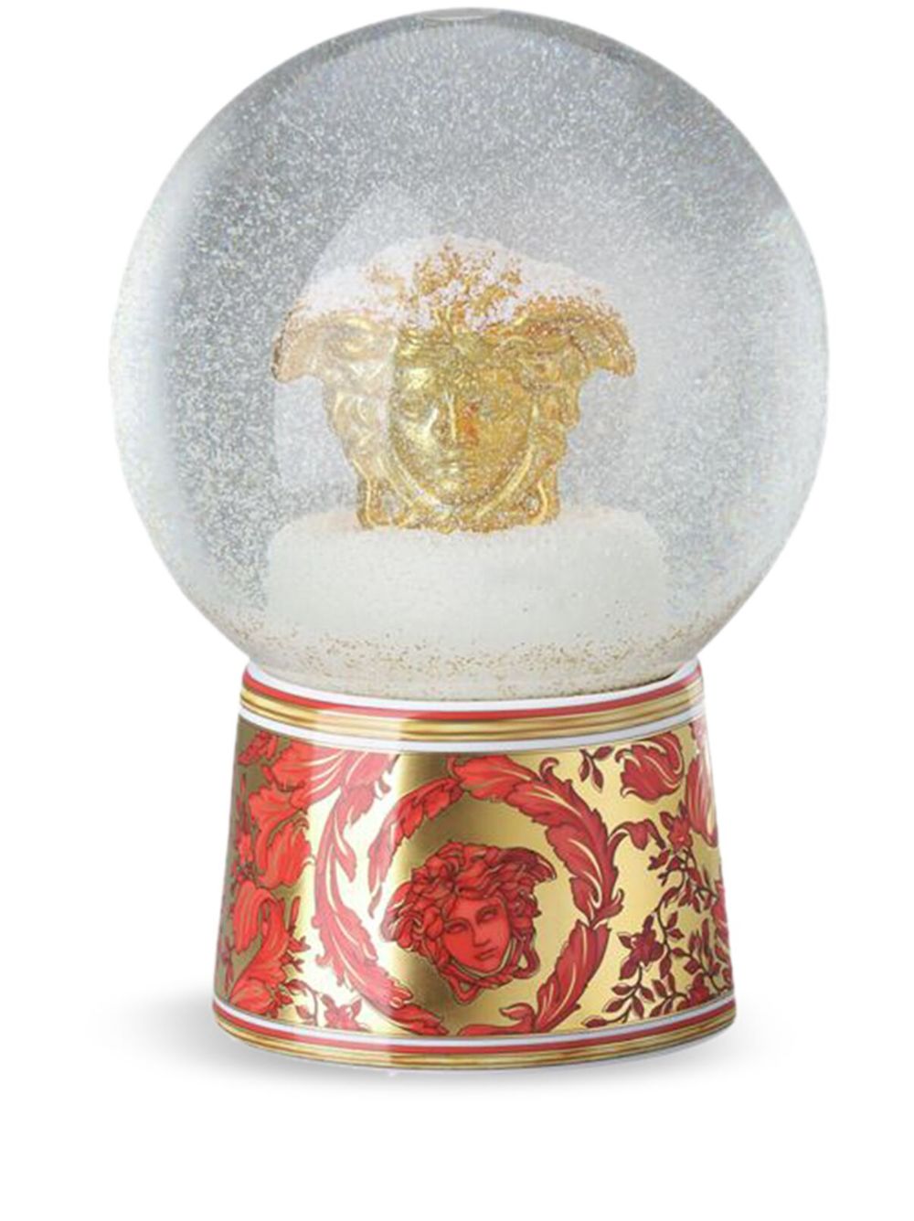 Versace Medusa Garland 雪景球 - 红色