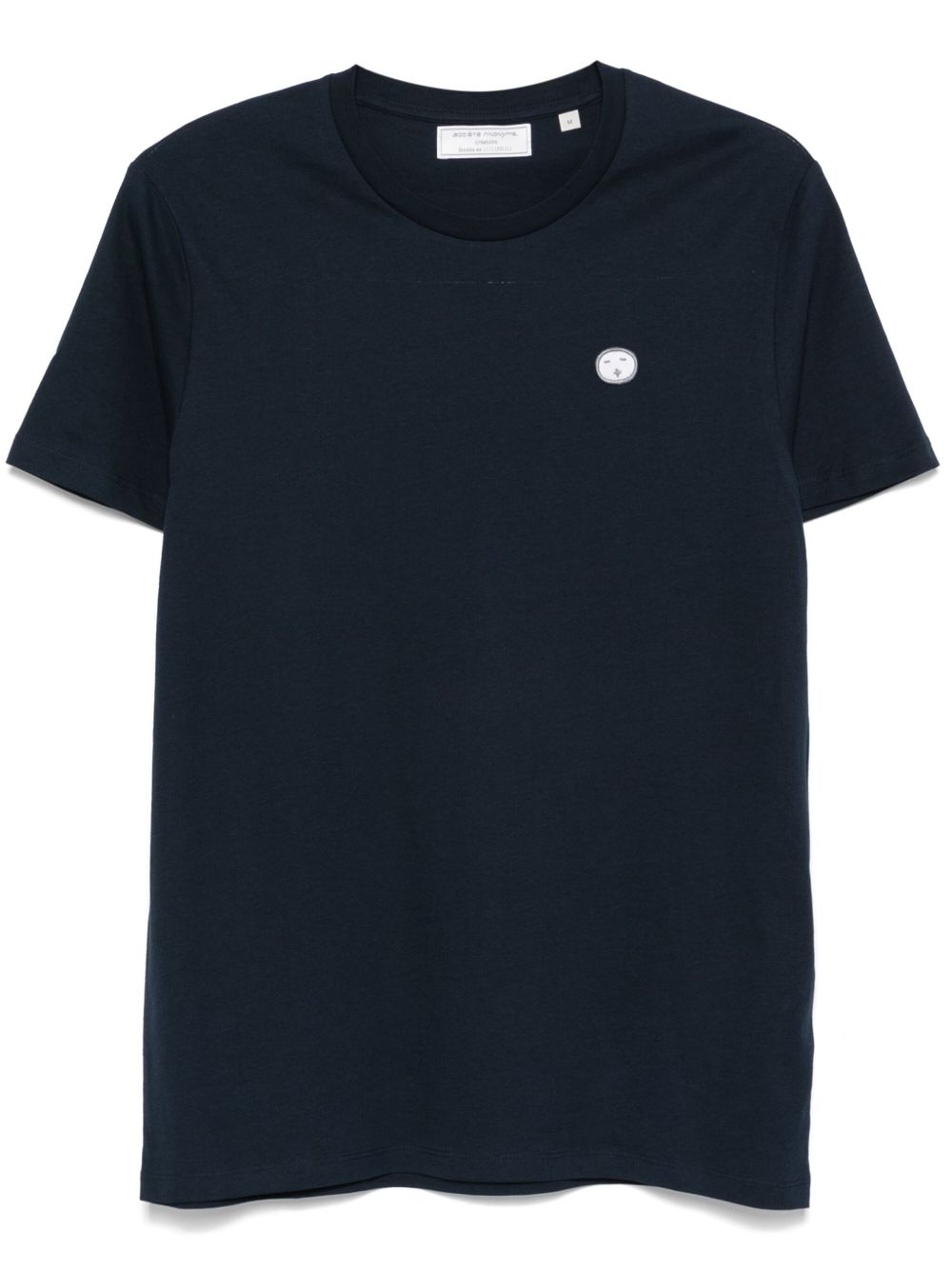 Société Anonyme Patch T恤 - 蓝色