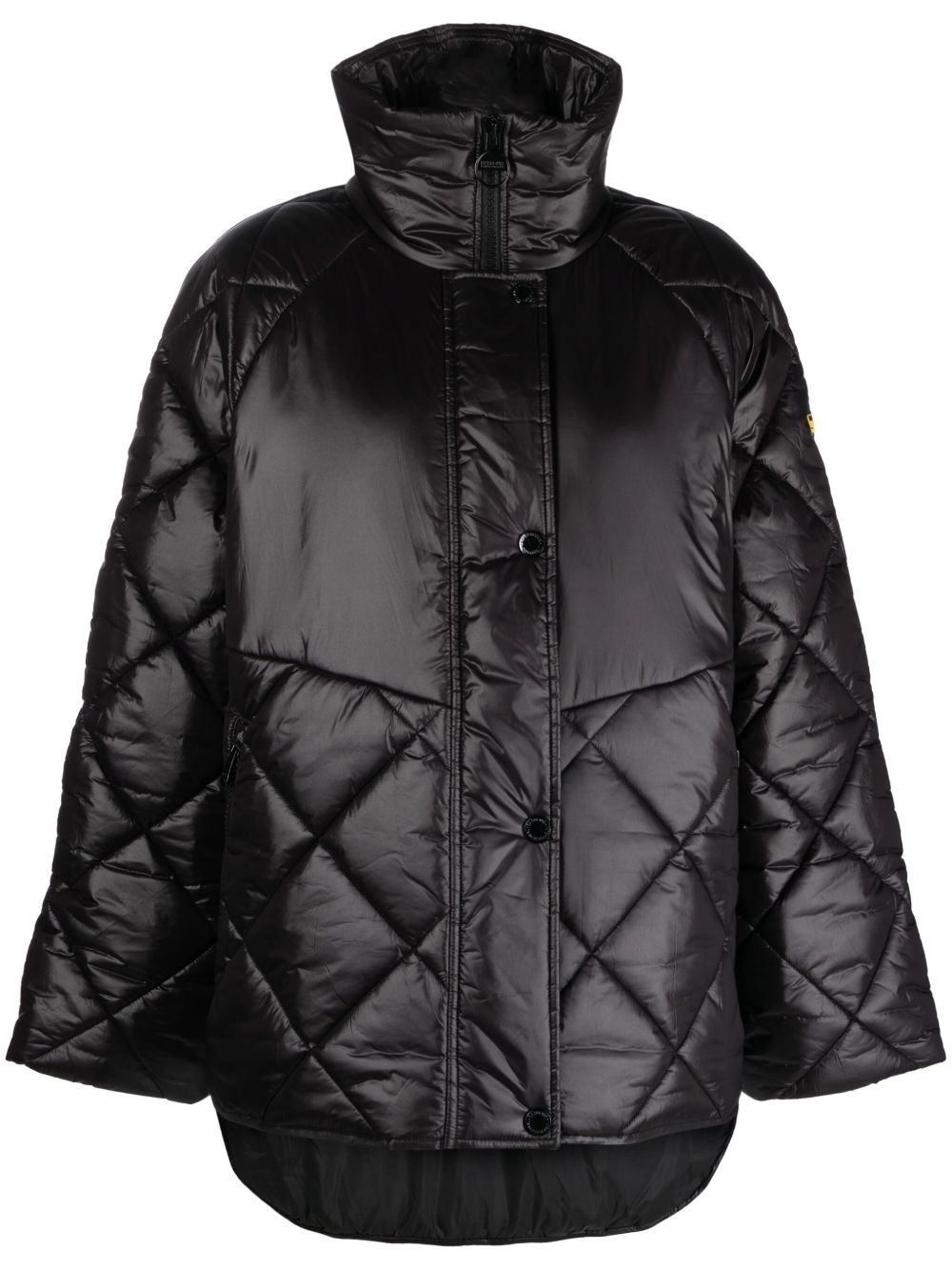 Barbour International B.Intl 绗缝夹克 - 黑色