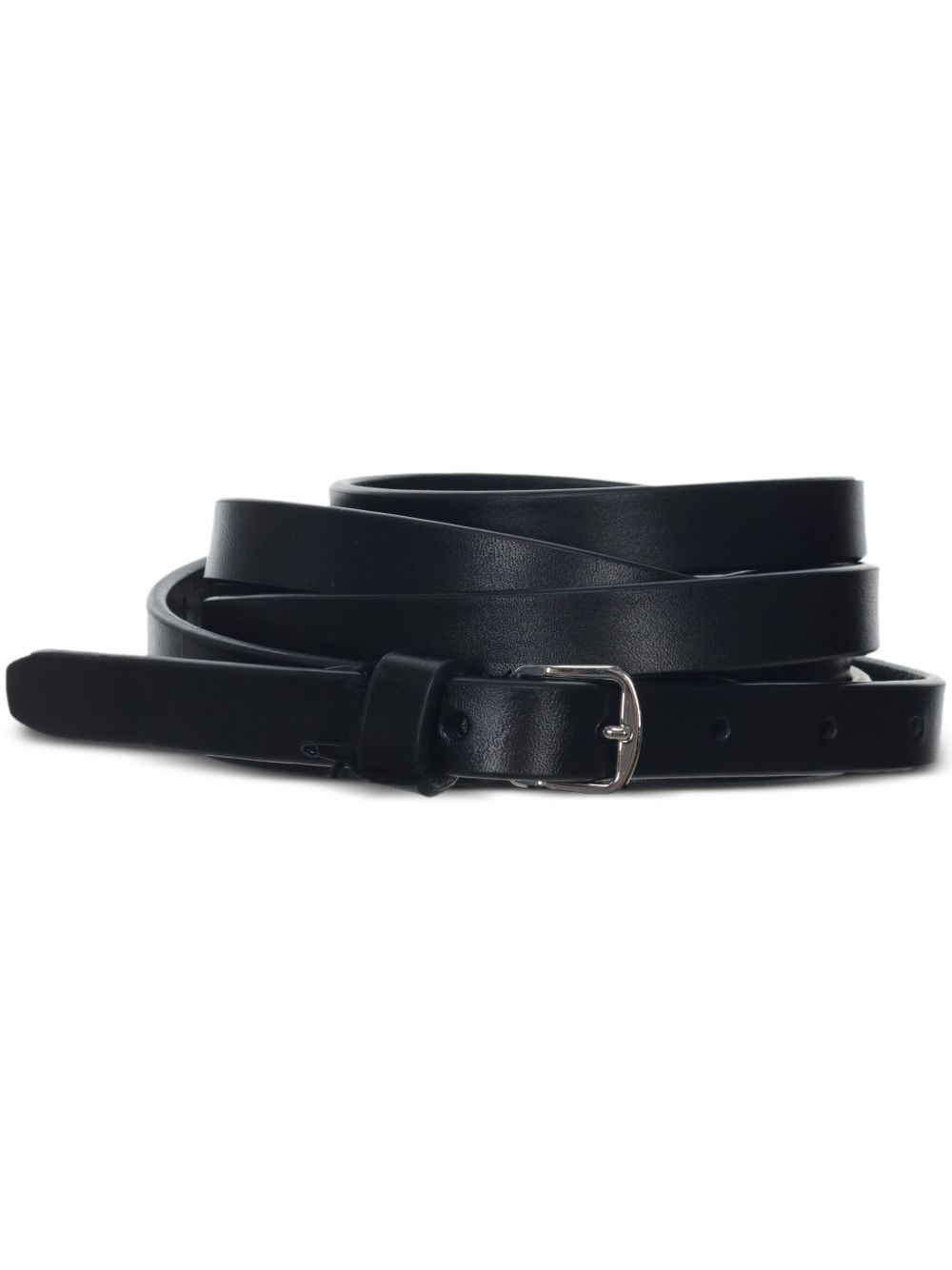 Ann Demeulemeester 皮质腰带 - 黑色