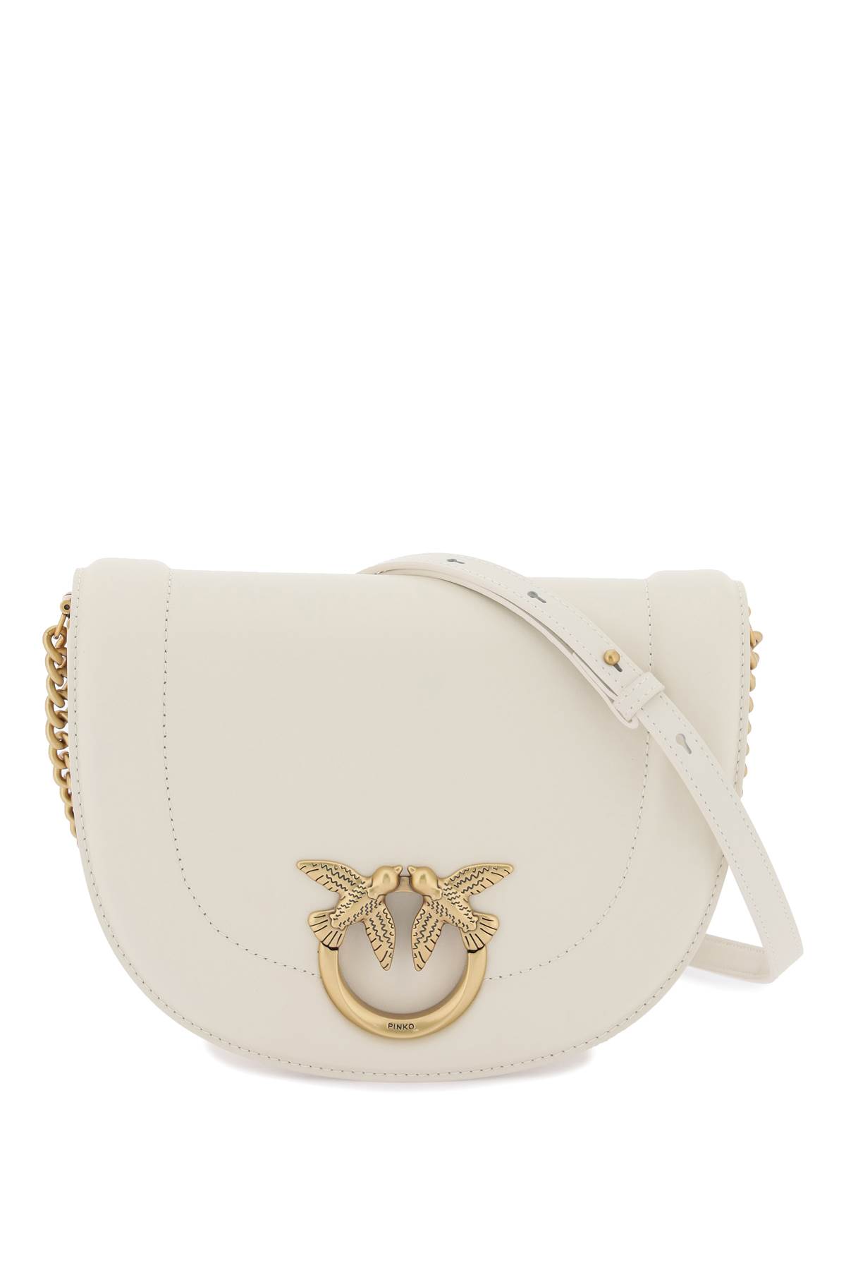 Pinko Love Bag Click 圆形皮革包
