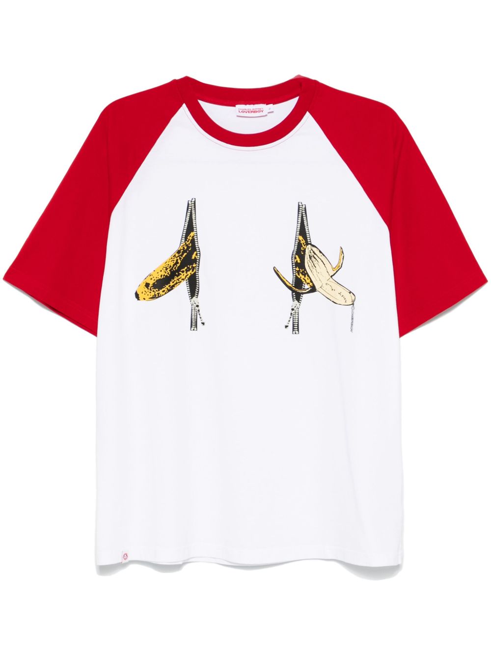 Charles Jeffrey Loverboy Graphic Raglan T恤 - 白色