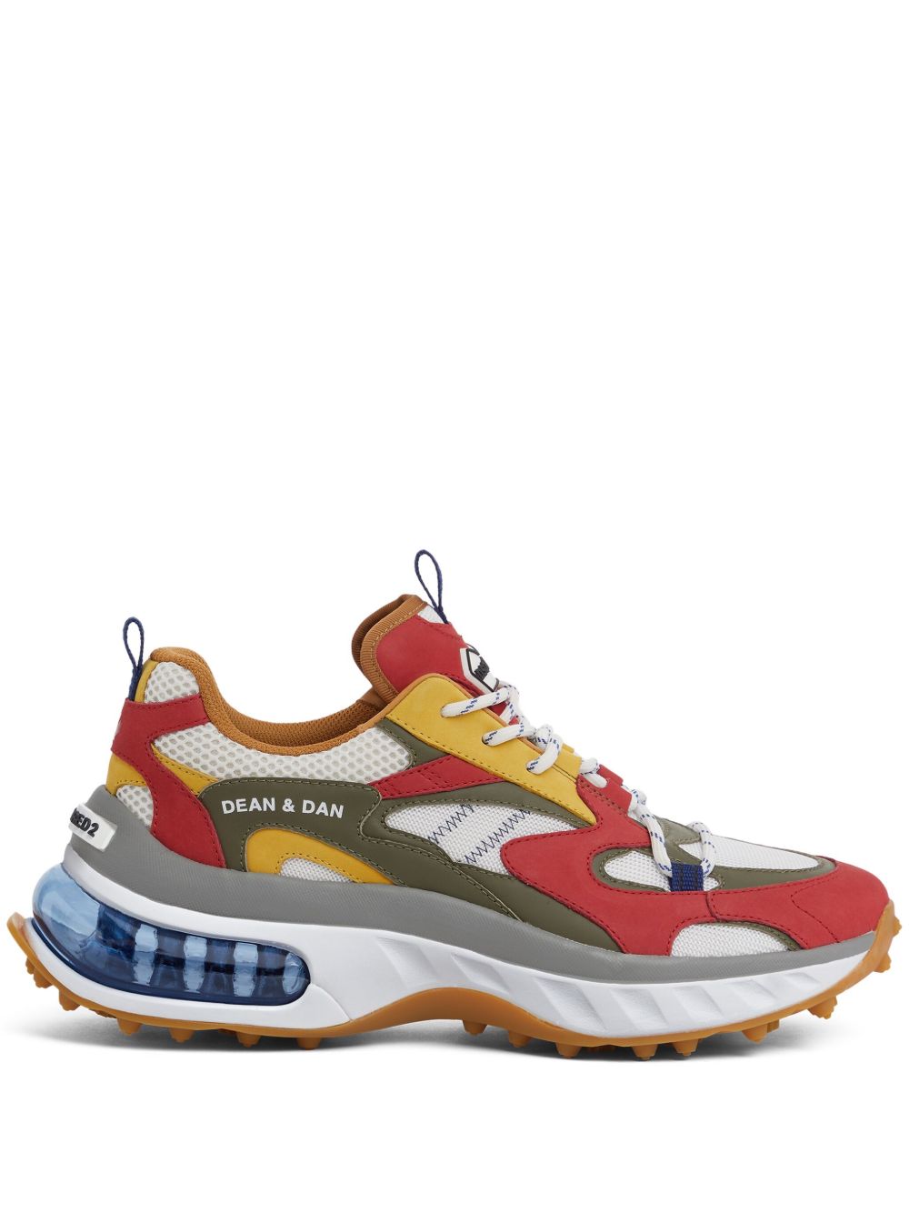 DSQUARED2 Bubble 运动鞋 - 黄色