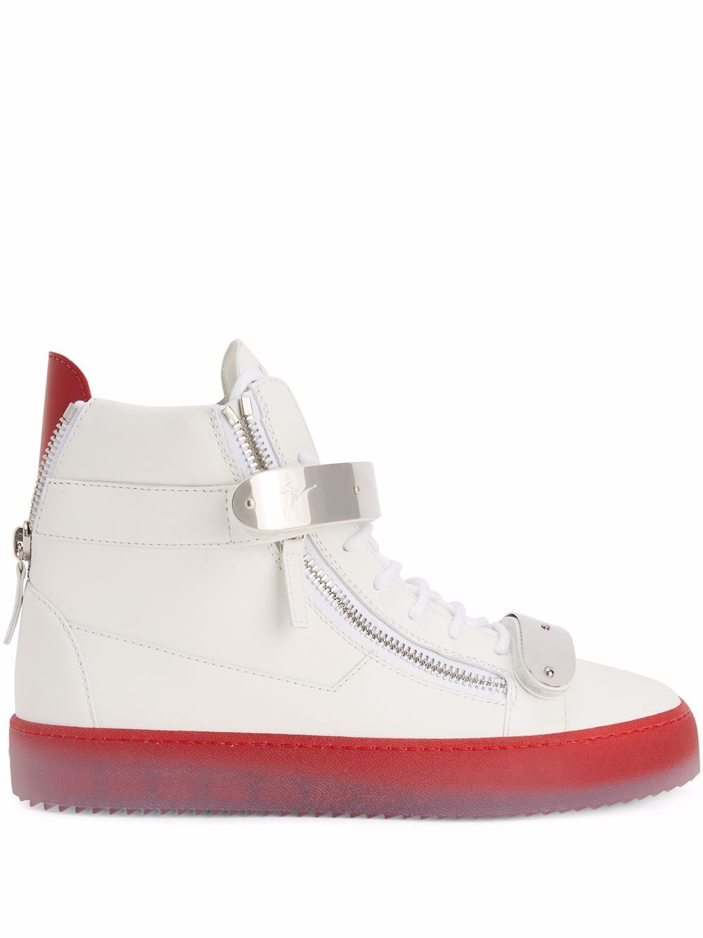 Giuseppe Zanotti Coby 高帮运动鞋 - 白色