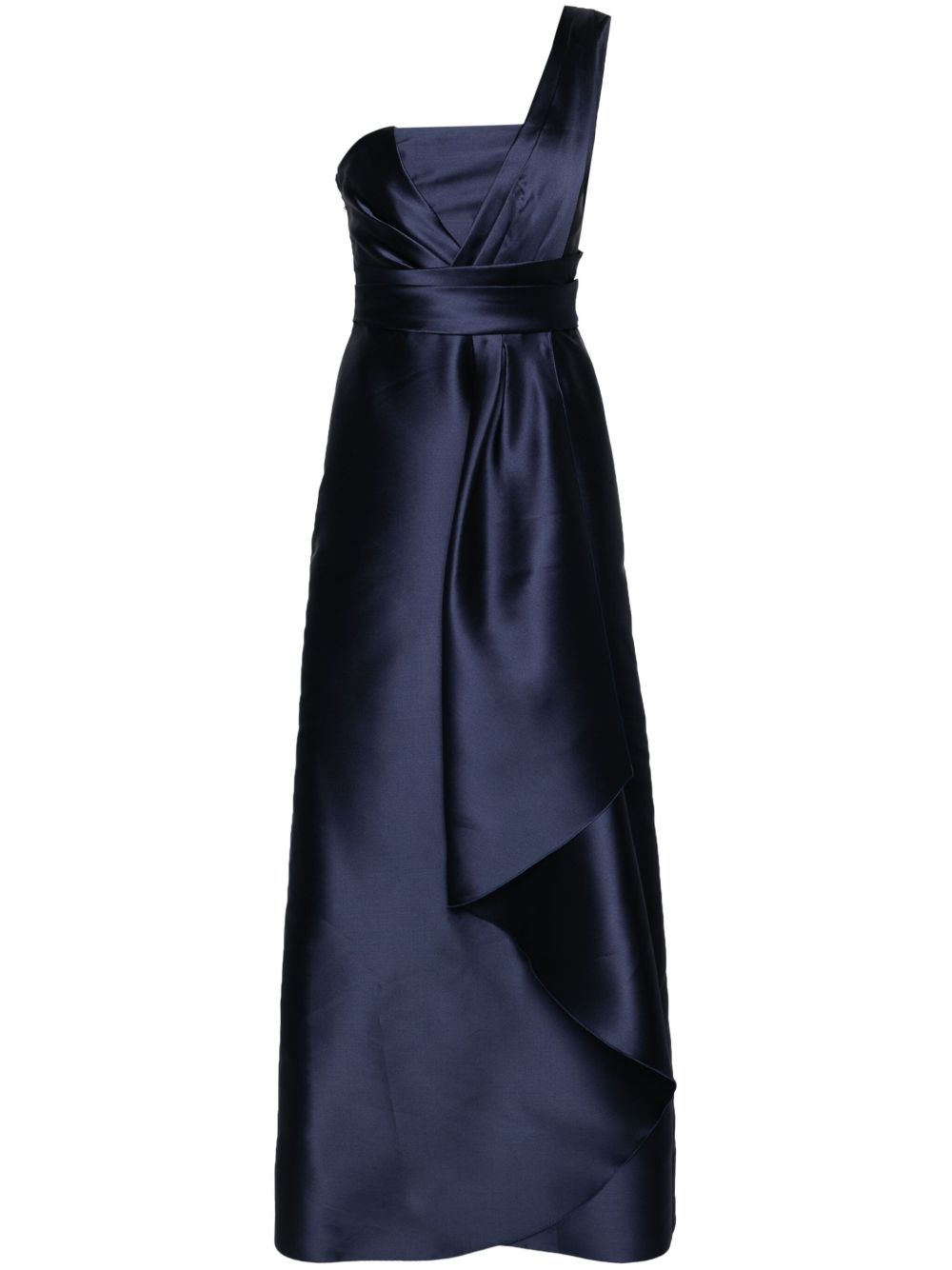 Alberta Ferretti Mikado 超长连衣裙 - 蓝色