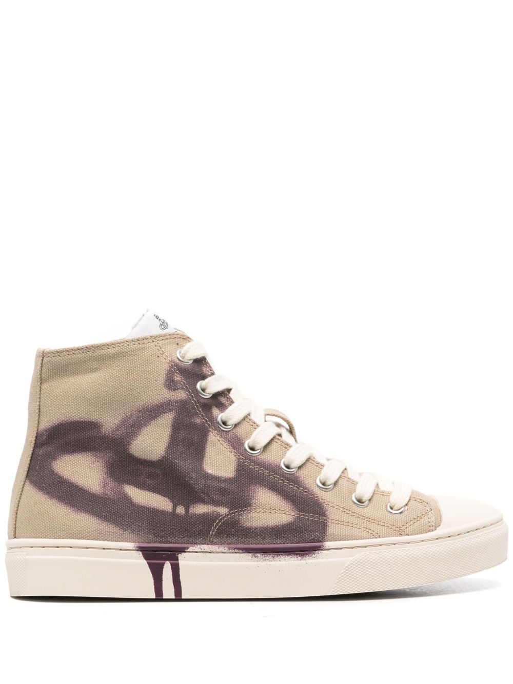 Vivienne Westwood Plimsoll 高帮运动鞋 - 中性色