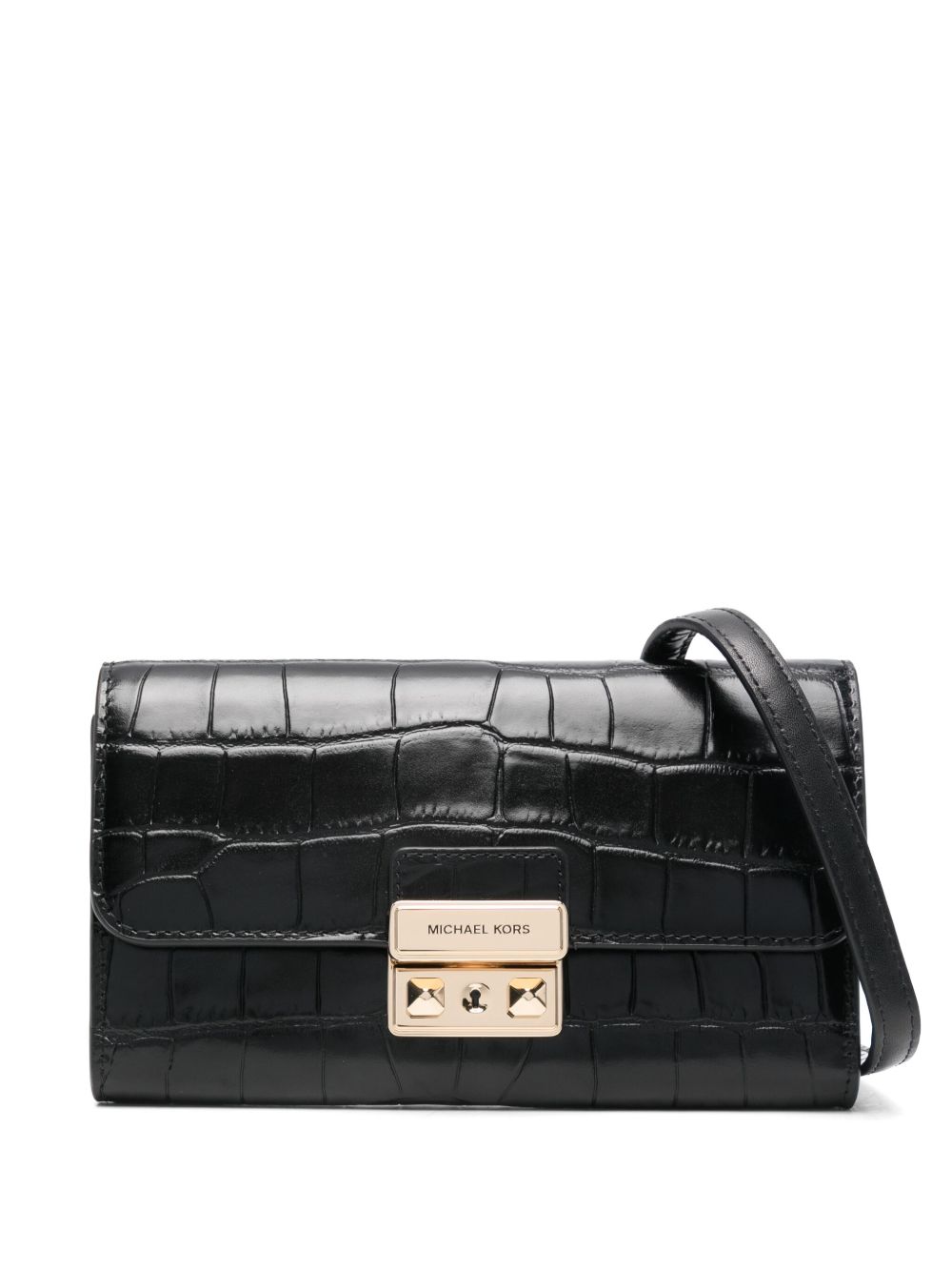 Michael Michael Kors Tribeca 小号斜挎包 - 黑色