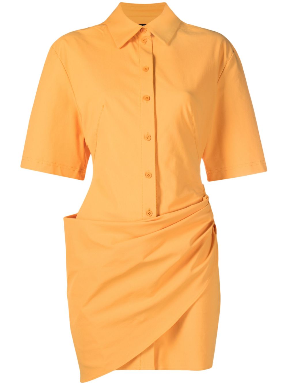 Jacquemus La robe Camisa 衬衫裙 - 橘色