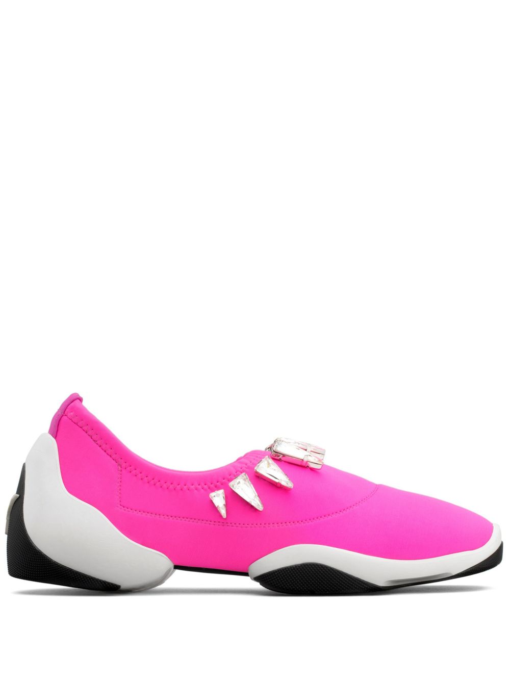 Giuseppe Zanotti Light Jump 晶饰运动鞋 - 粉色