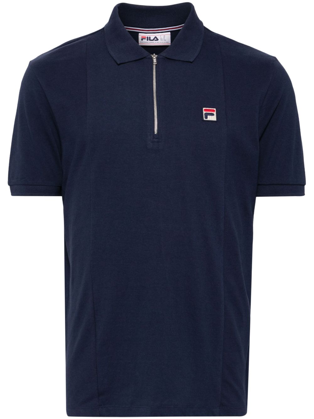 Fila 标贴短袖polo衫 - 蓝色