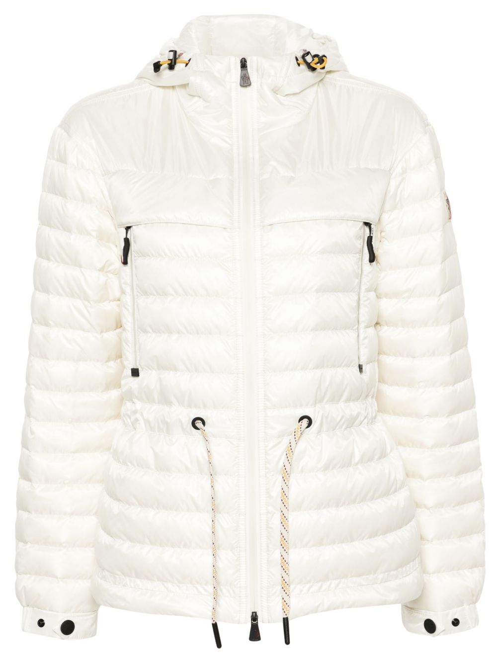 Moncler Grenoble Eibing 绗缝运动夹克 - 白色