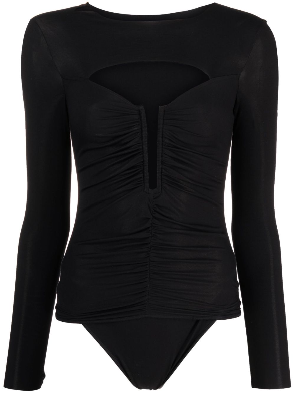 Wolford x N21 Bonnie 连体紧身衣 - 黑色