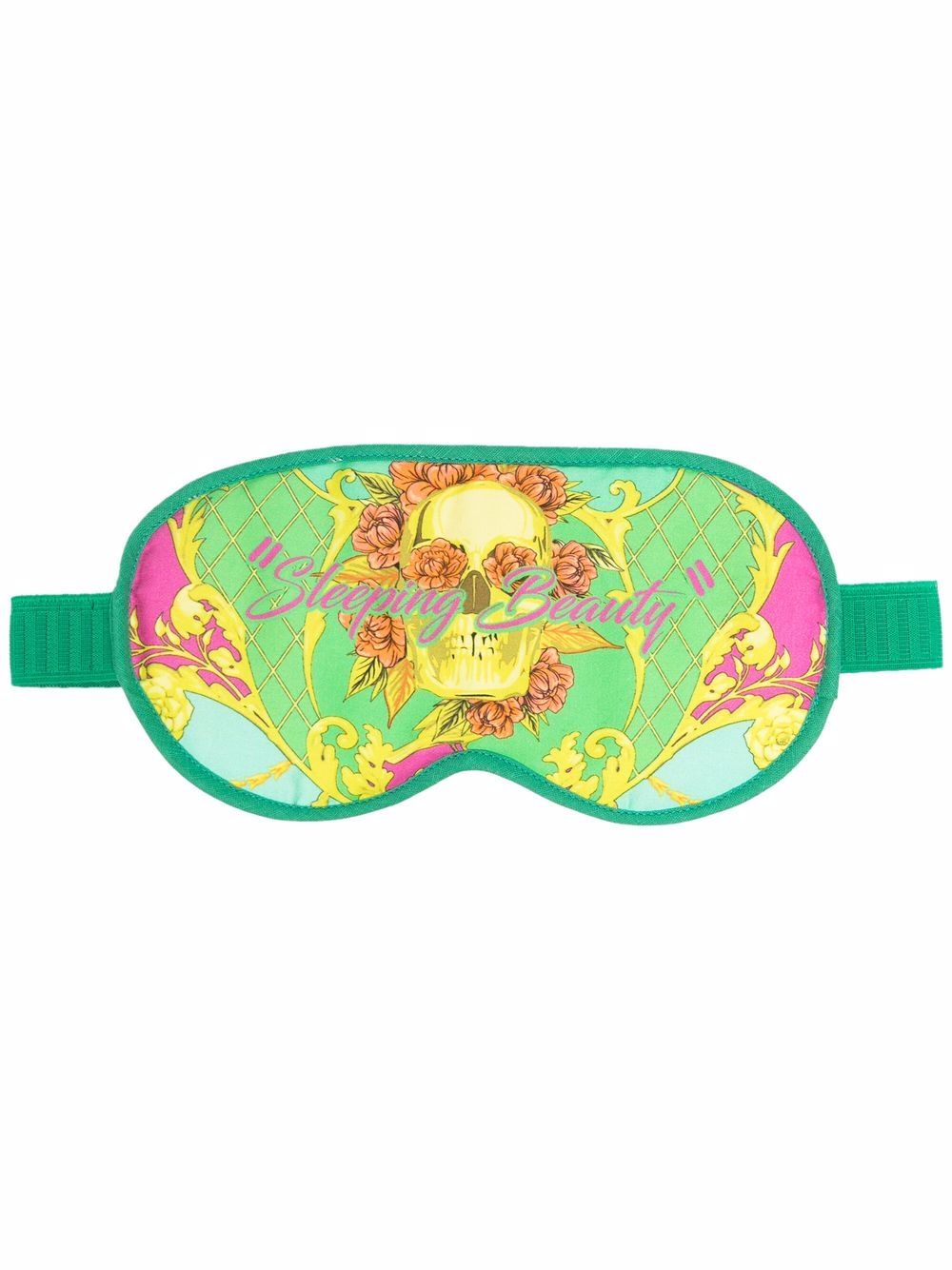 Philipp Plein 骷髅头印花眼罩 - 绿色
