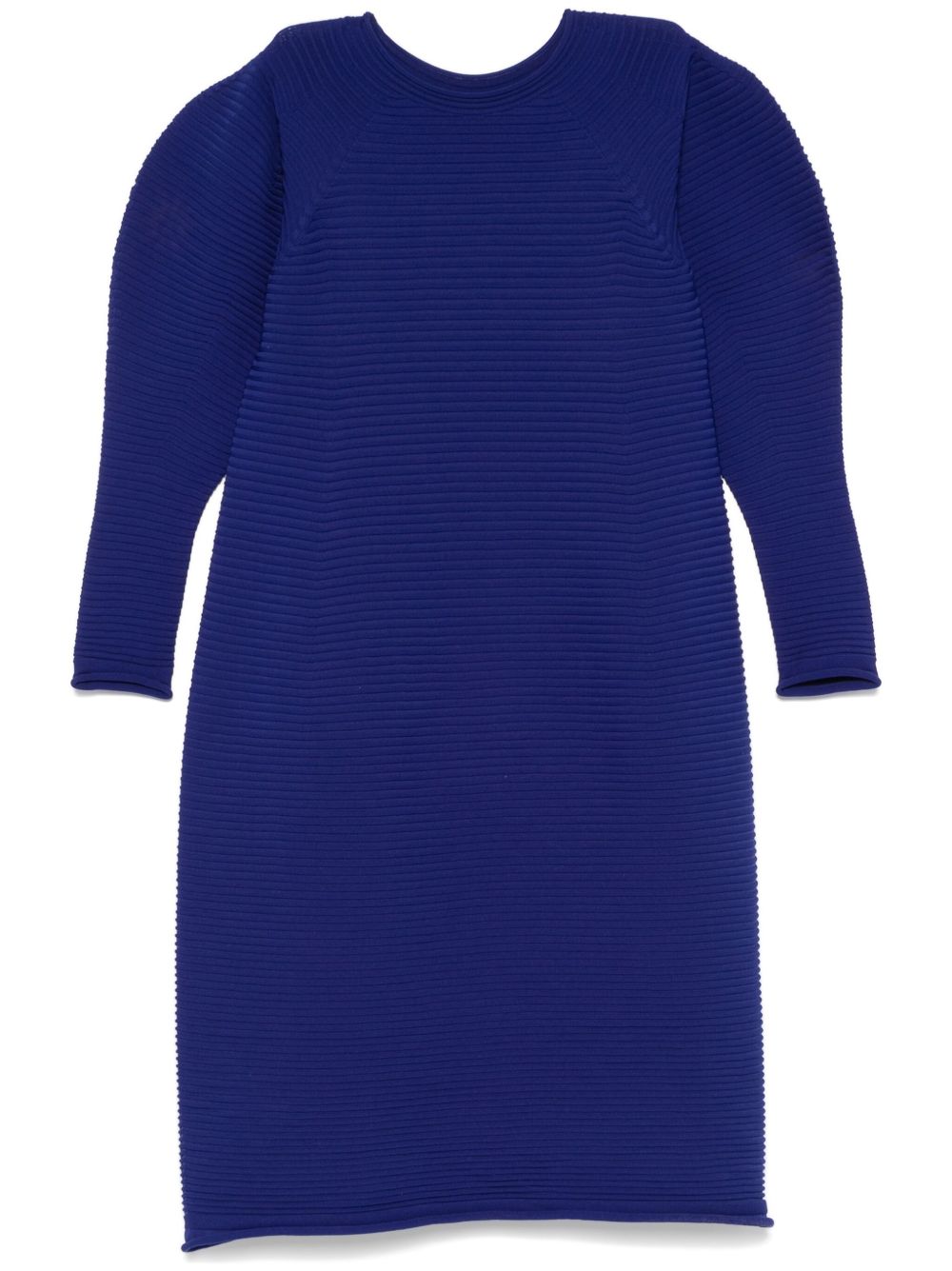 Pleats Please Issey Miyake Powan 中长连衣裙 - 蓝色