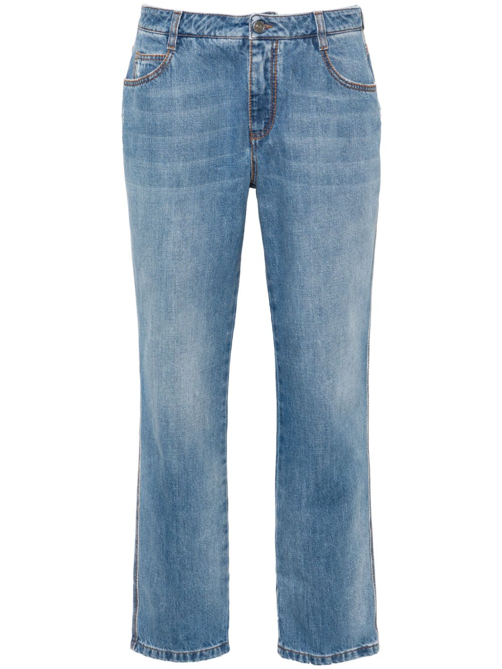 Ermanno Scervino 直筒牛仔裤 - 蓝色