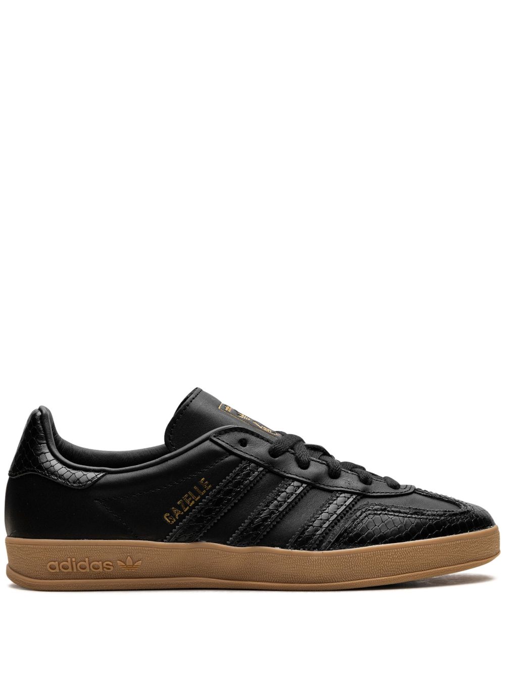 adidas x Gazelle Indoor Core Black/Snakeskin 运动鞋 - 黑色