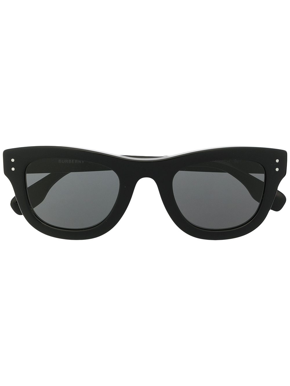 Burberry Eyewear 博柏利 Sidney 超大镜框太阳眼镜 - 黑色