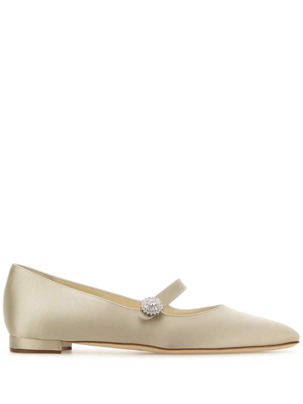 Manolo Blahnik Marijanaflat 芭蕾平底鞋 - 中性色