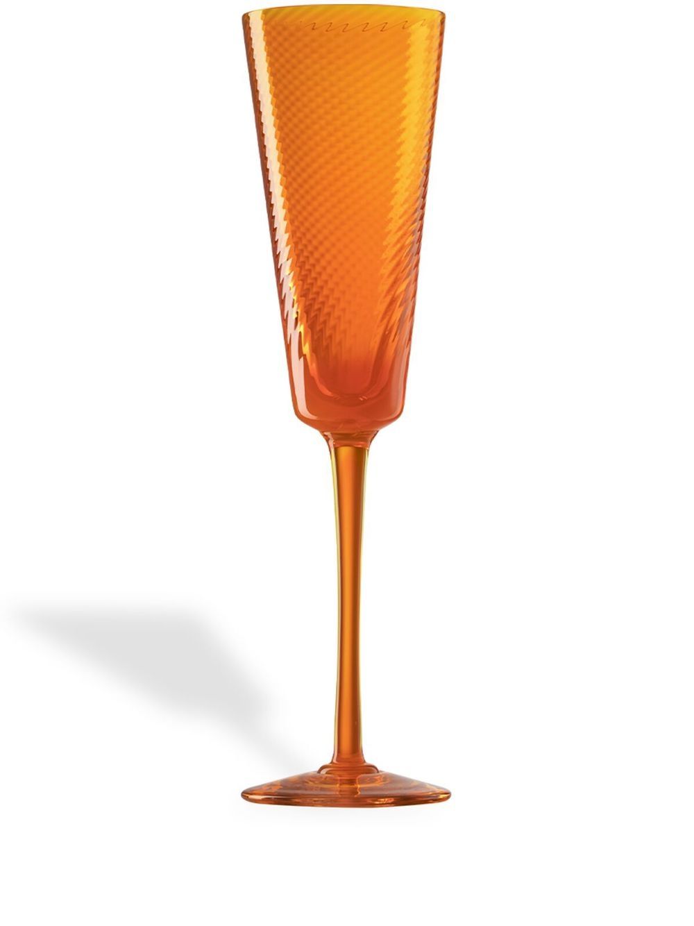 NasonMoretti Gigolo 笛形玻璃杯 - 橘色