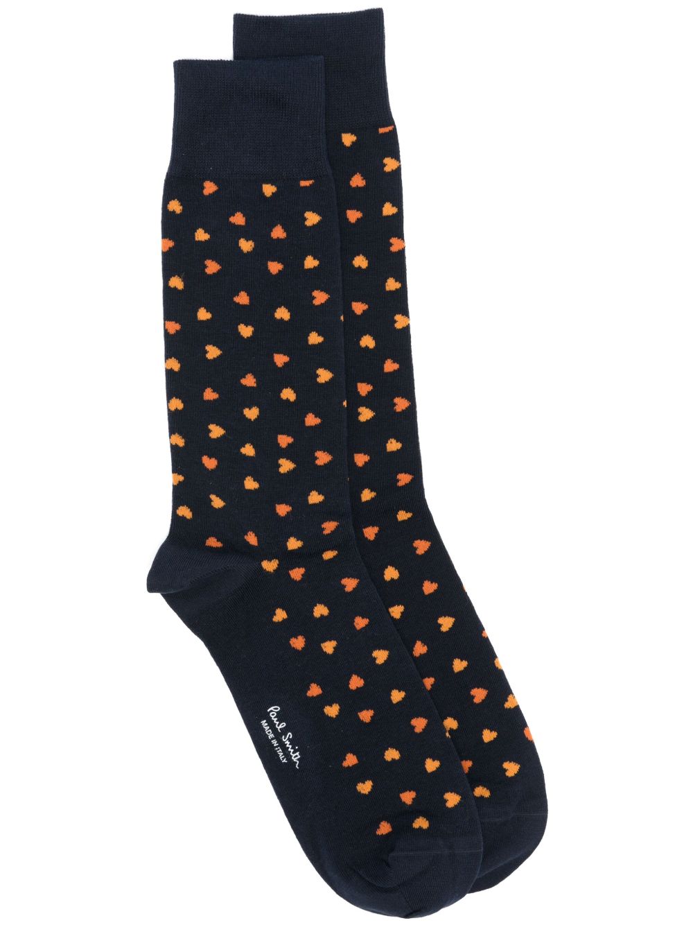 Paul Smith Heart 针织袜 - 蓝色