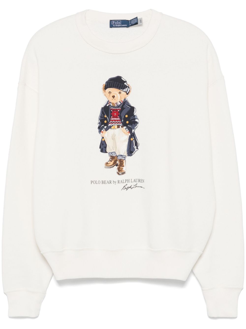 Polo Ralph Lauren Polo Bear 图案卫衣 - 白色