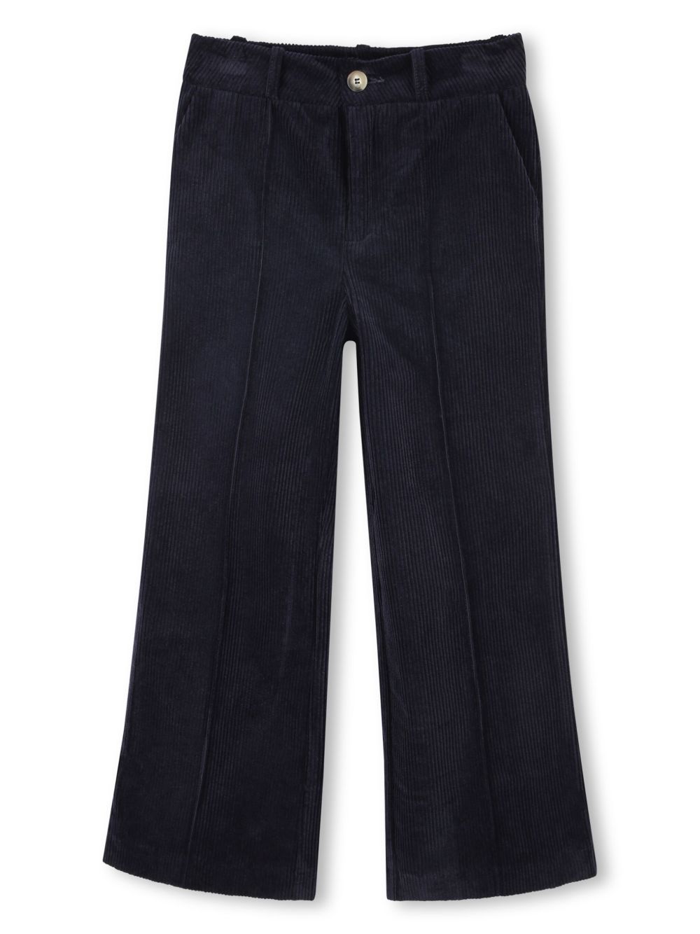 Chloé Kids 灯芯绒长裤 - 黑色