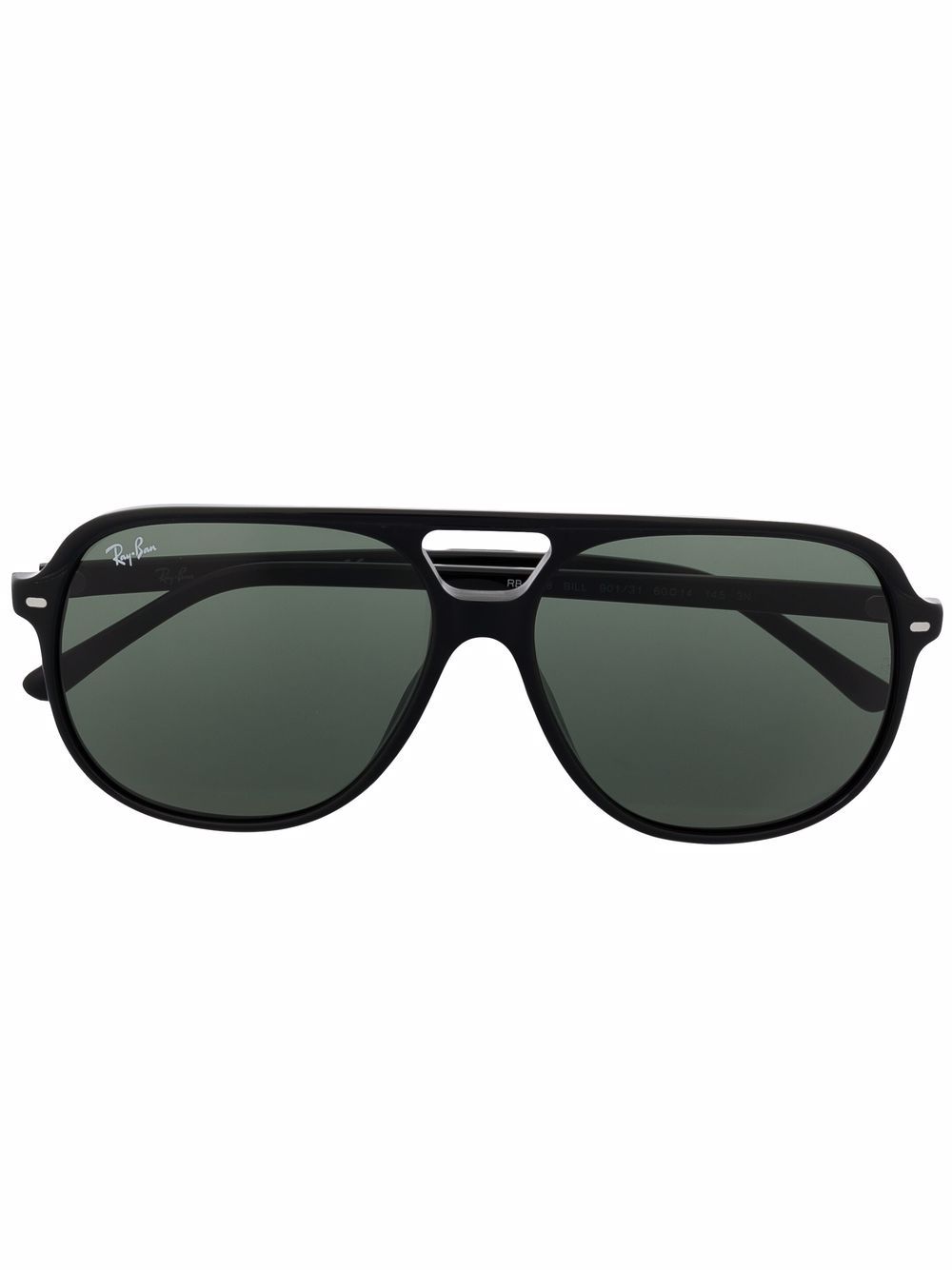 Ray-Ban 有色镜片飞行员太阳眼镜 - 黑色