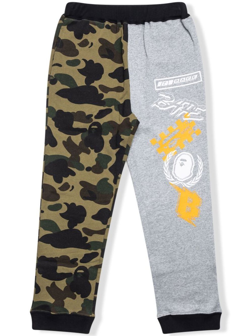 A BATHING APE® 1st Camo BAPE Team 徽章运动裤 - 绿色