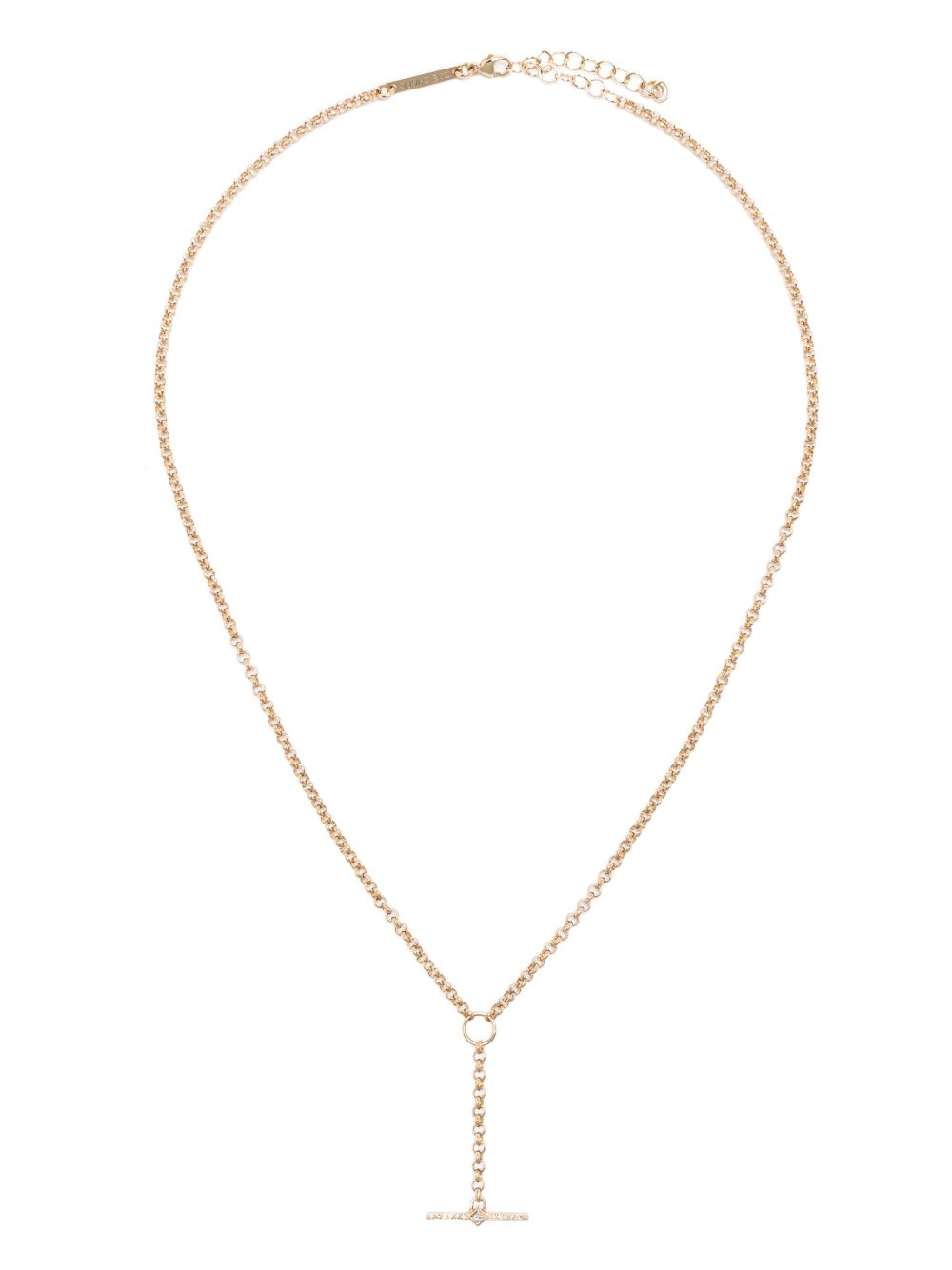 Zoë Chicco 14K黄金钻石项链 - 金色